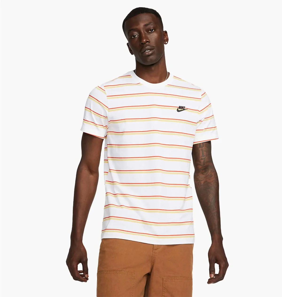 Футболка чоловіча Nike Póló M Nsw Tee Club Stripe (DZ2985-100)