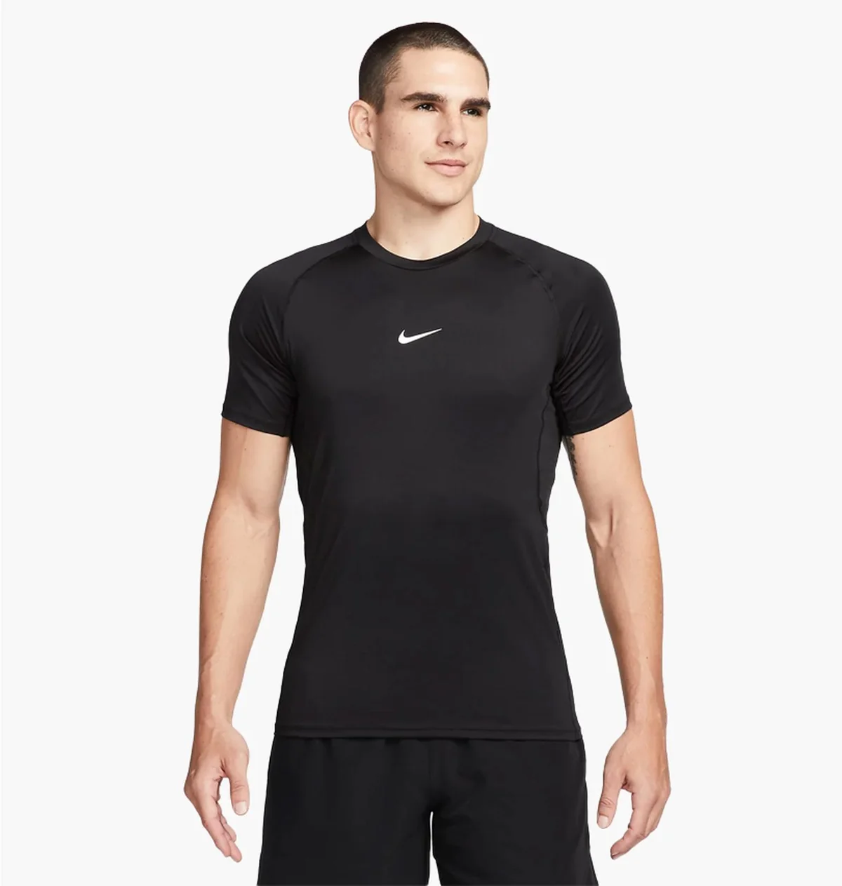 Футболка чоловіча Nike Pro Mens Dri-Fit Slim Short-Sleeve Top Black (FB7929-010)