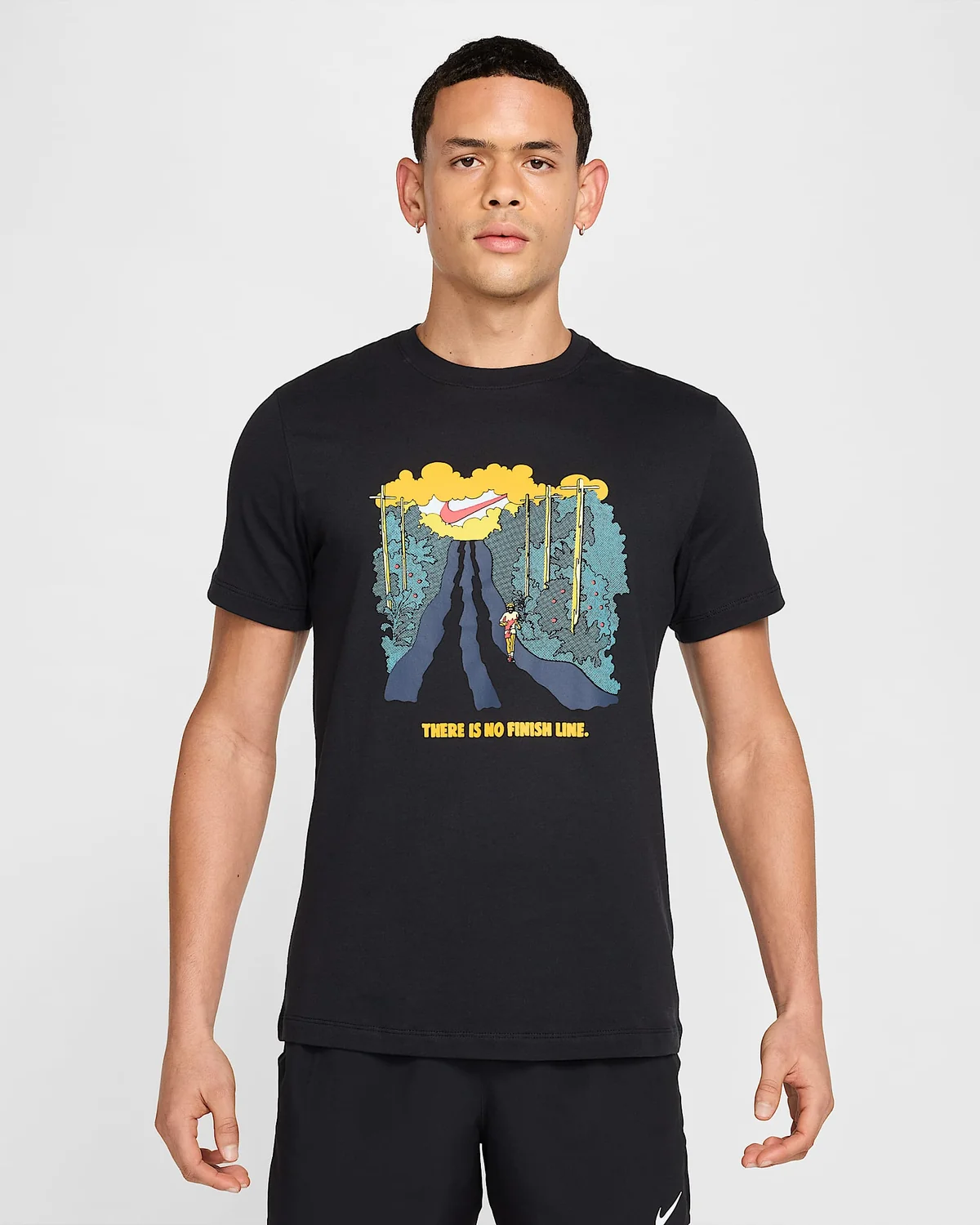 Футболка чоловіча Nike Running T-Shirt (HJ3678-010)
