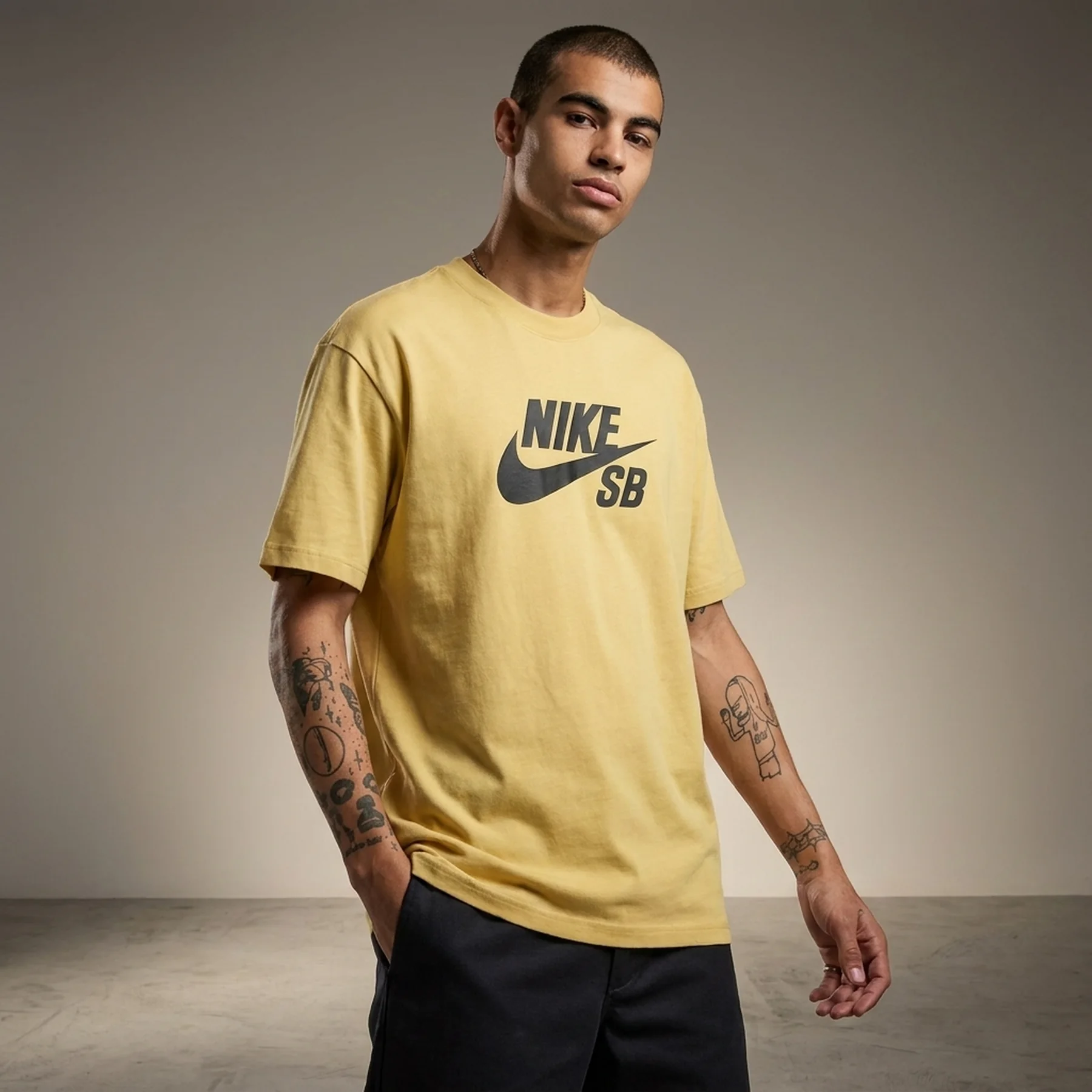 Футболка чоловіча Nike Sb Hbr Logo Tee Saturn (CV7539-700)