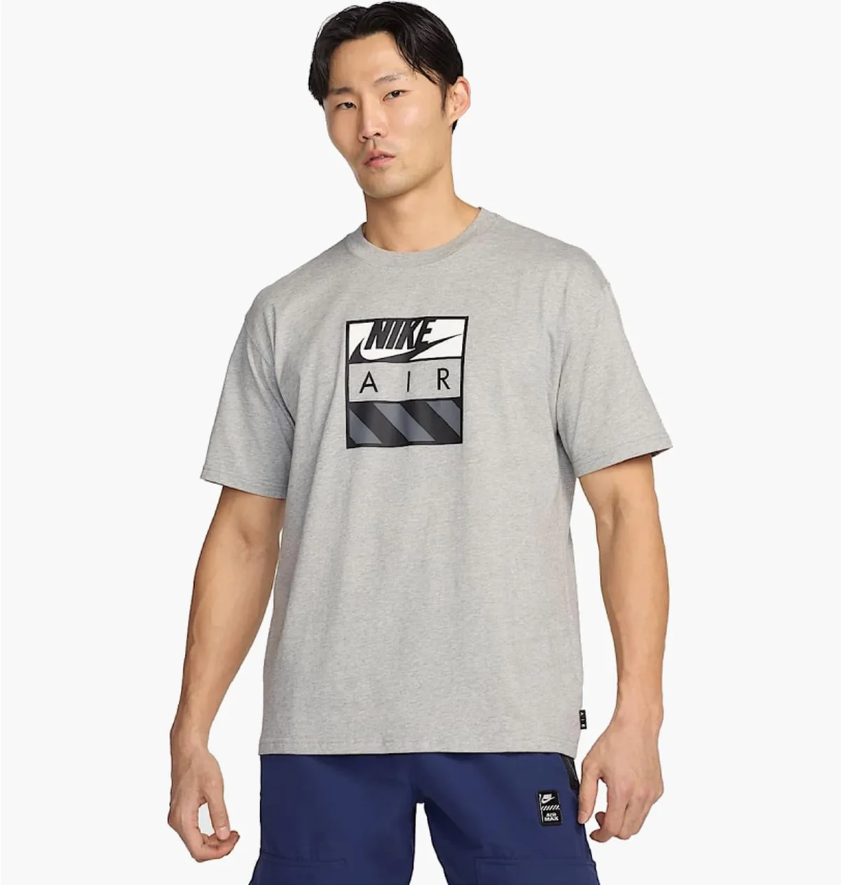 Футболка чоловіча Nike Sportswear Grey (HJ0578-063)