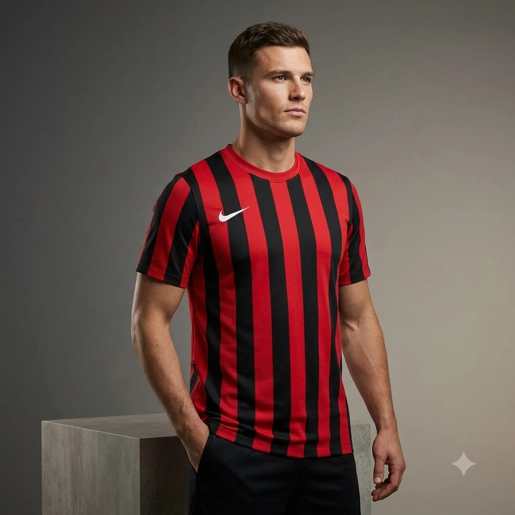 Футболка чоловіча Nike Striped Division Iv M Tee (CW3813-658)