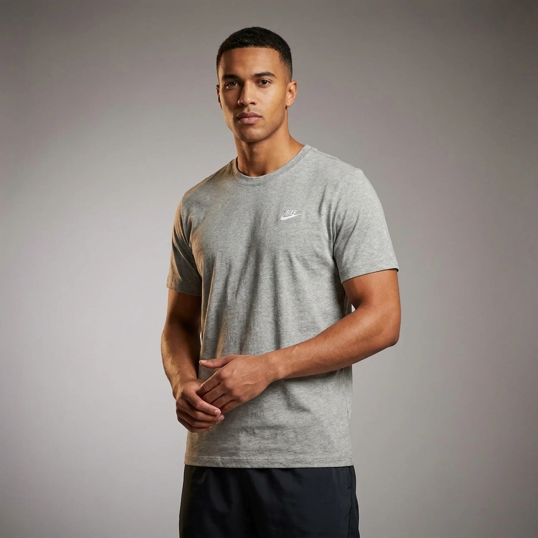 Футболка чоловіча Nike T-Shirt Embroidered Swoosh Men (BV0507-063)
