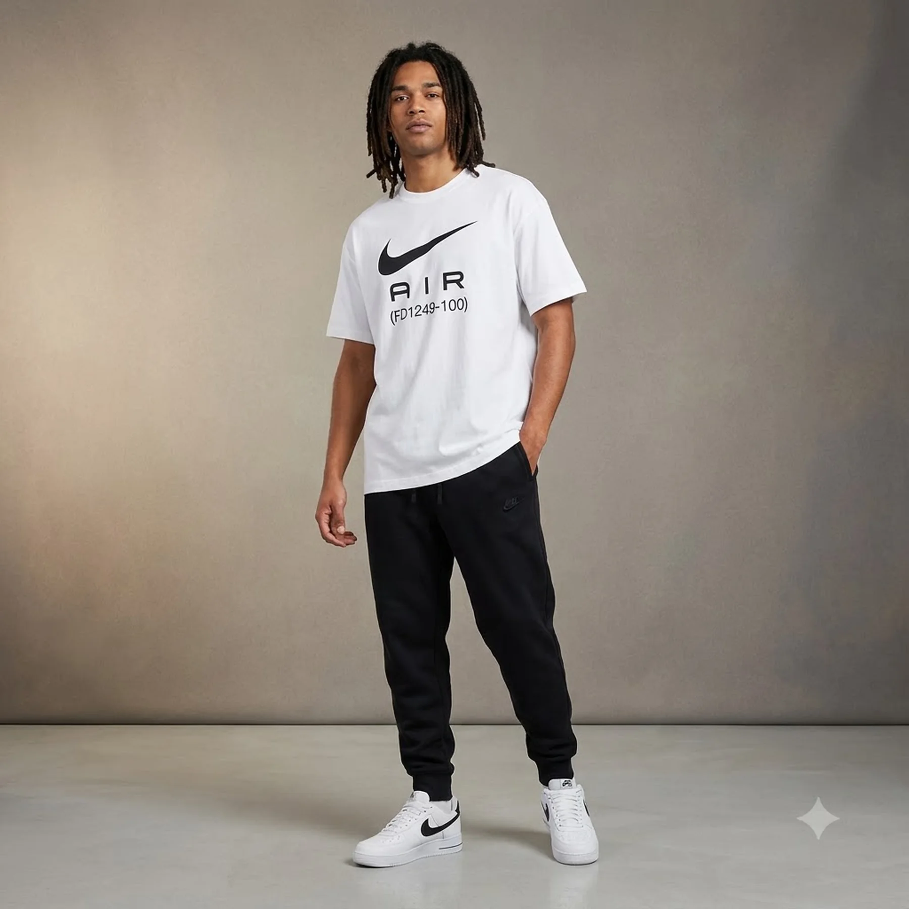 Футболка чоловіча Nike T-Shirt Sportswear White (FD1249-100)