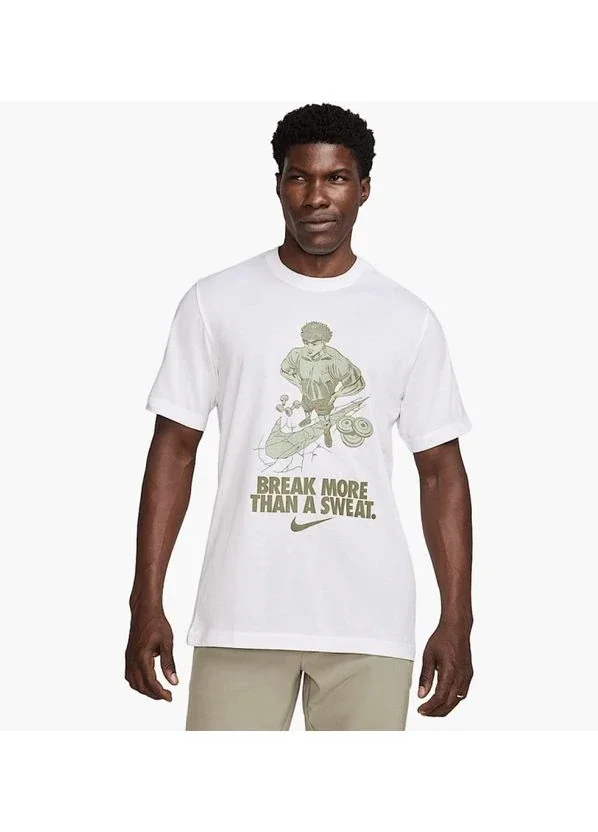 Футболка чоловіча Nike T-Shirt Training White (HJ3611-100)
