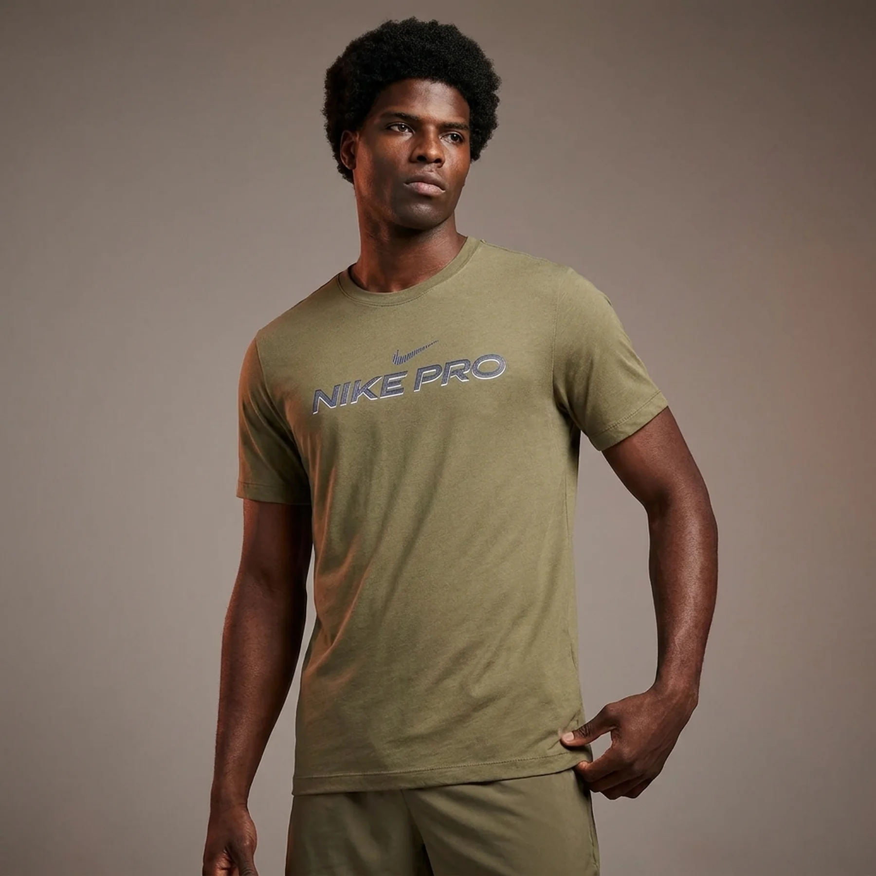 Футболка чоловіча Nike T-Shirtdri-Fit Olive (FJ2393-222)