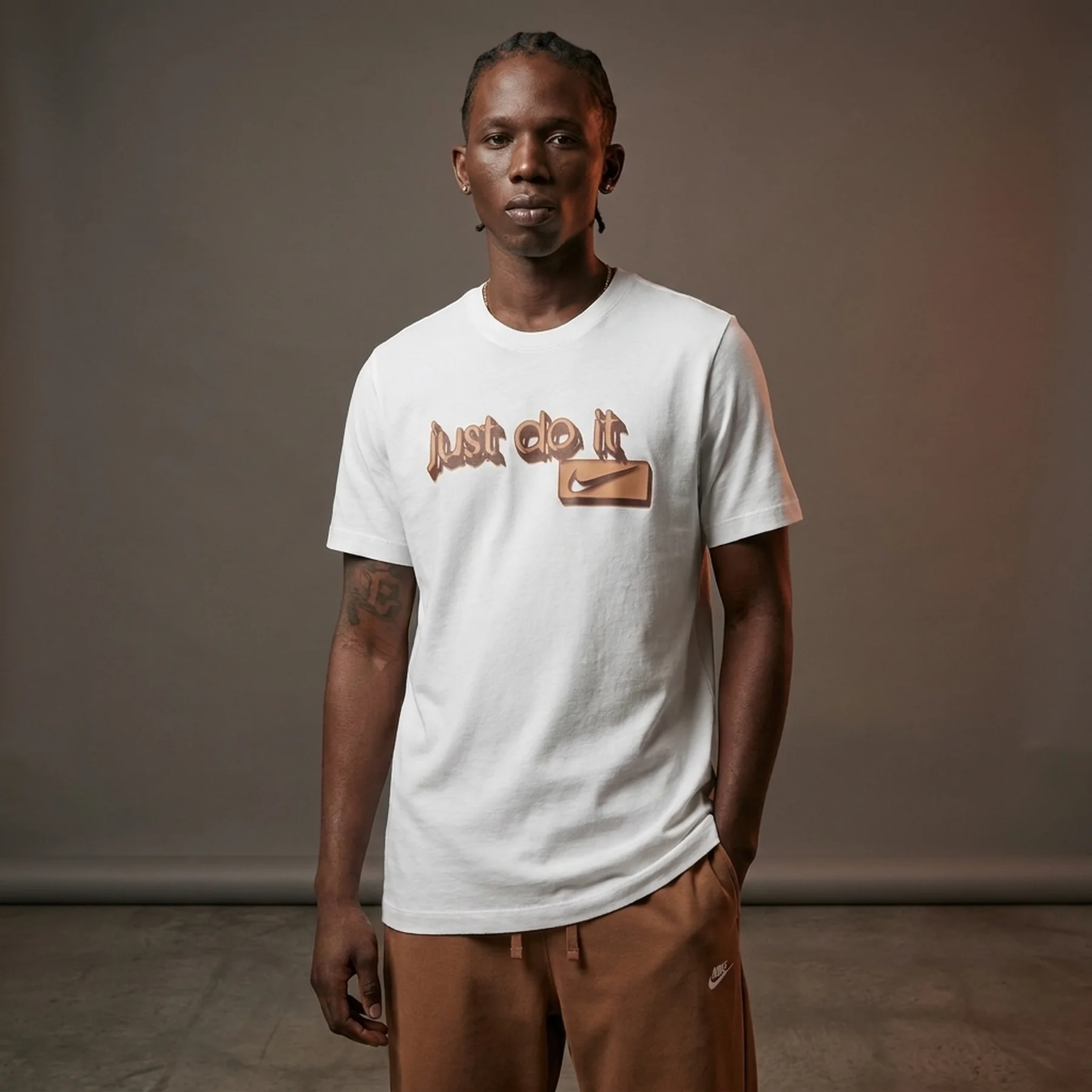 Футболка чоловіча Nike U Nsw Tee Std Blur Jdi (IH1133-101)