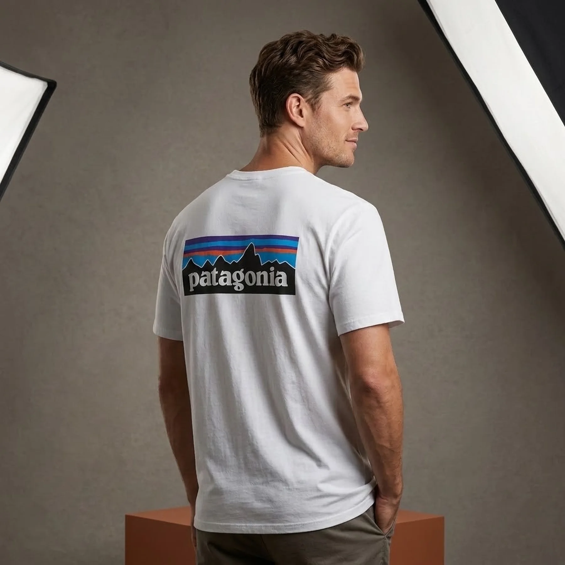 Футболка чоловіча Patagonia Logo Responsibili-Tee T-Shirt (WHI38504)