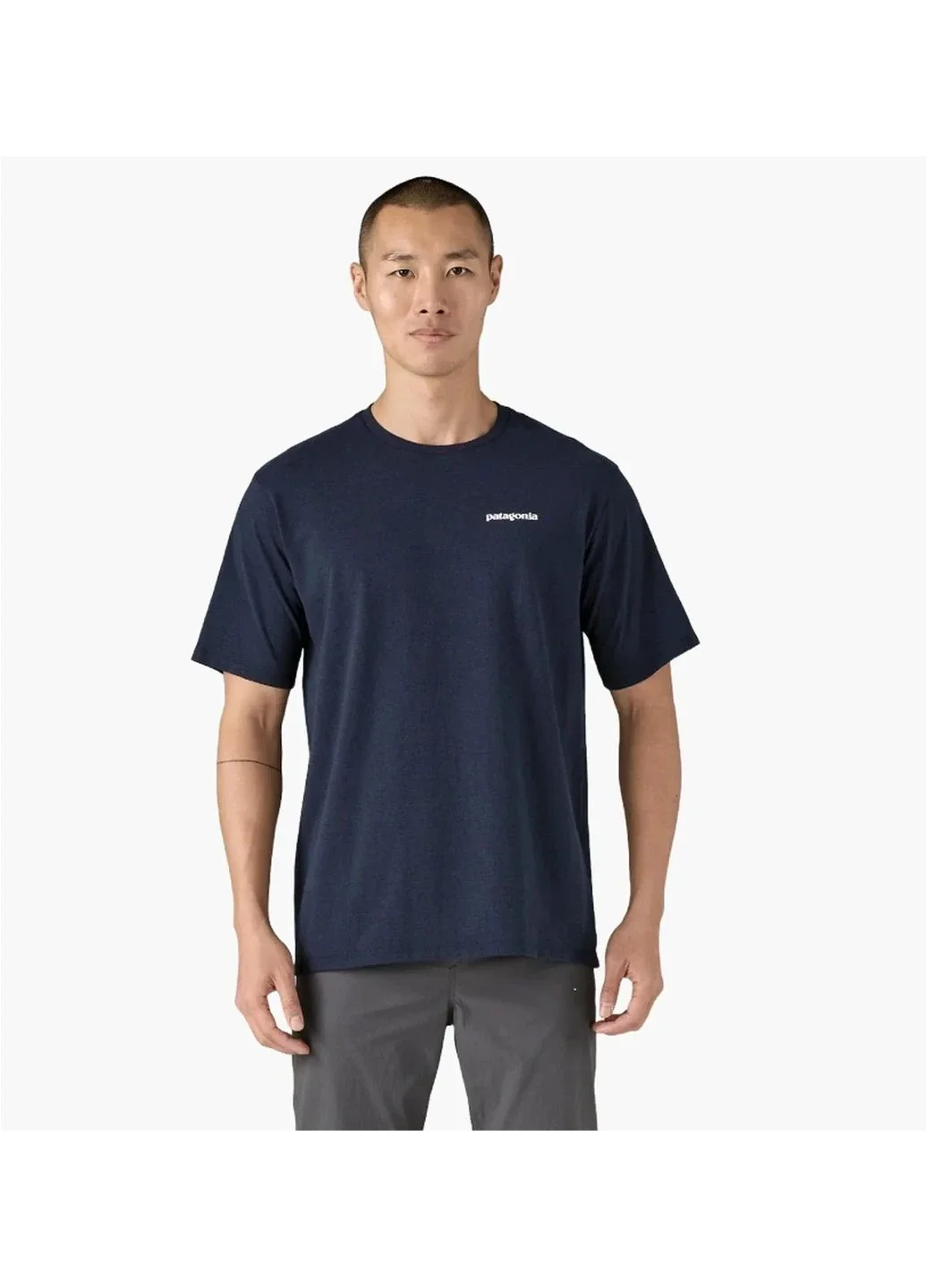 Футболка чоловіча Patagonia P-6 Logo Responsibili -Tee Blue (NENA38504)