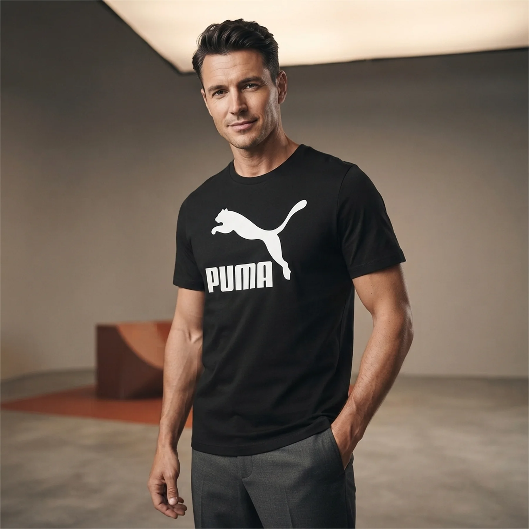 Футболка чоловіча Puma Classics Logo (533253-01)