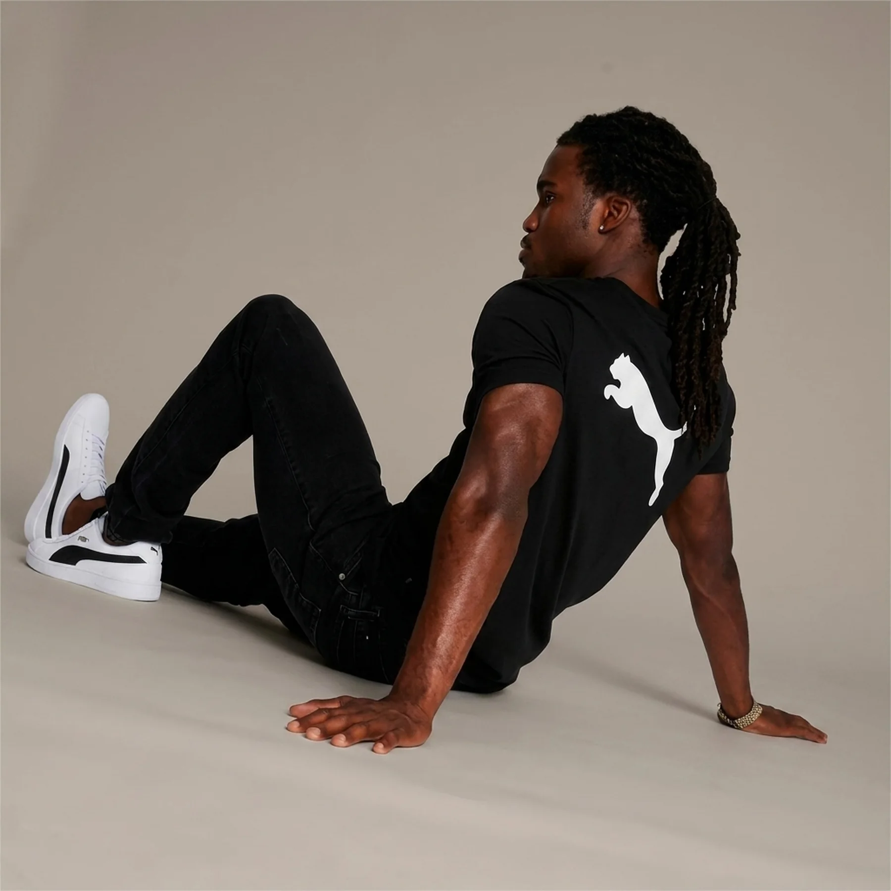 Футболка чоловіча Puma Essentials Big Cat Black (678890-01)