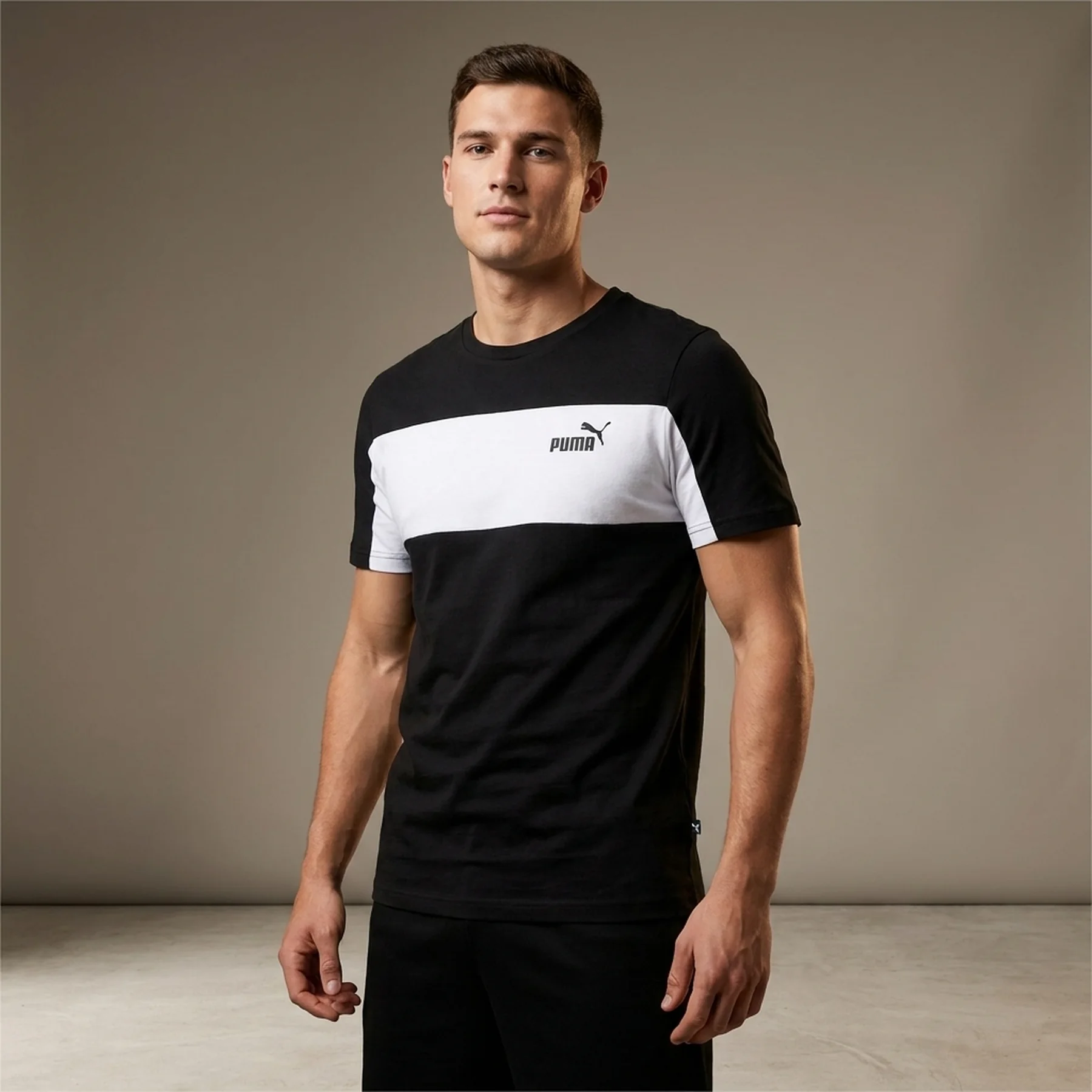 Футболка чоловіча Puma Essentials Tee Black (684685-01)