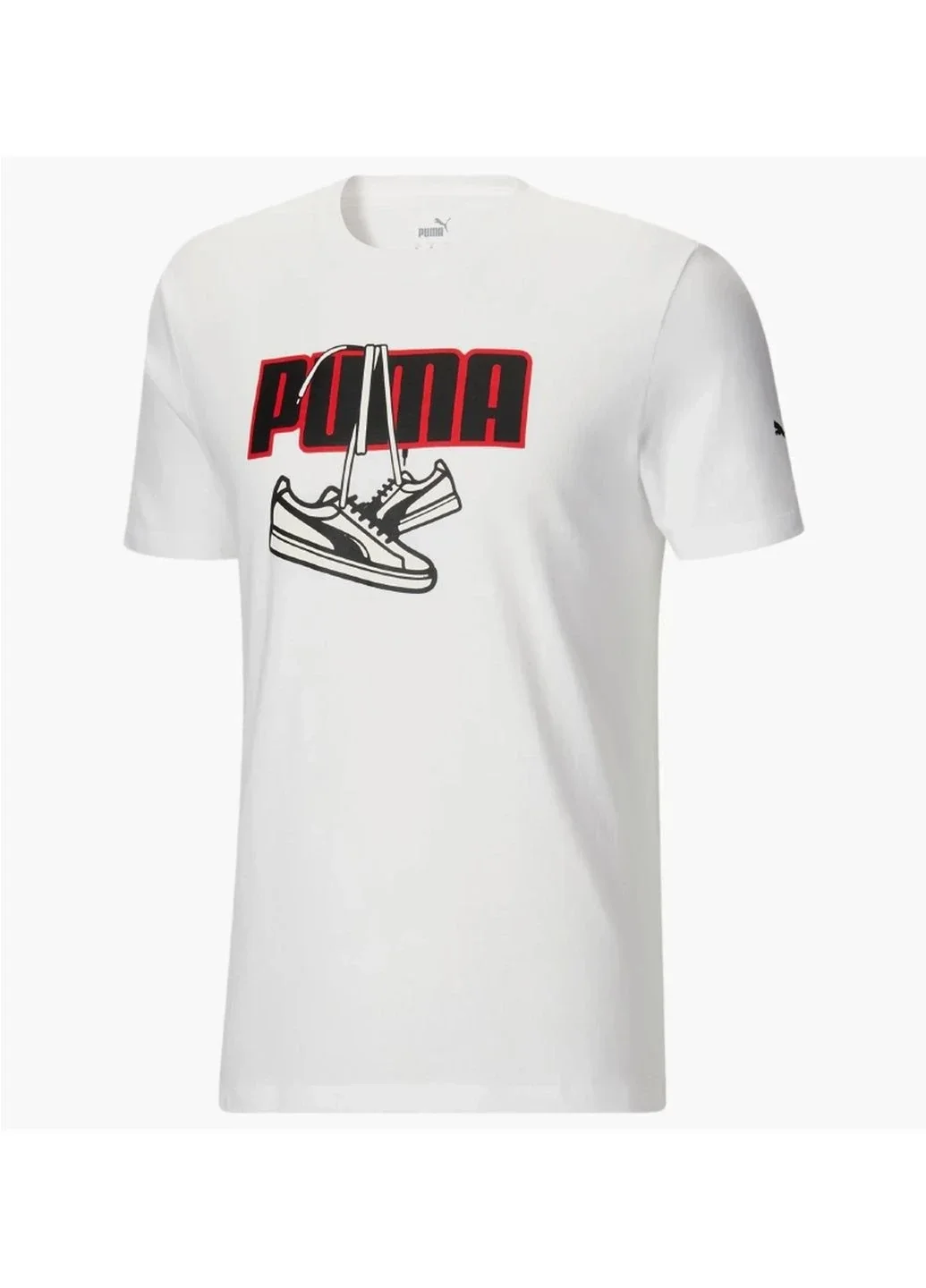 Футболка чоловіча Puma Футболка Чоловіча Puma Sneaker Hang Tee White 589770-02 (589770-02)