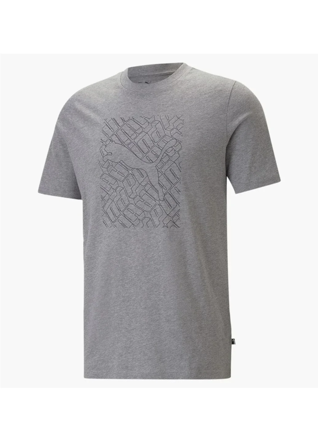 Футболка чоловіча Puma Hc Graphic Grey (674474-03)