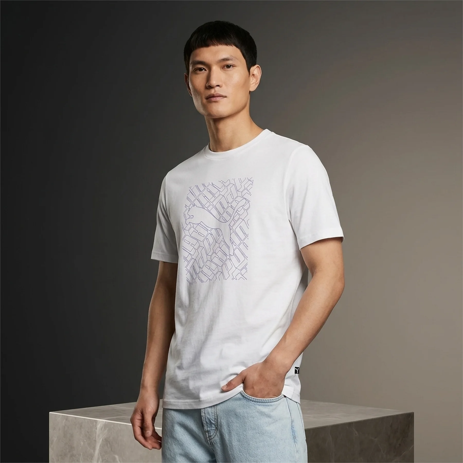 Футболка чоловіча Puma Hc Graphic White (674474-02)