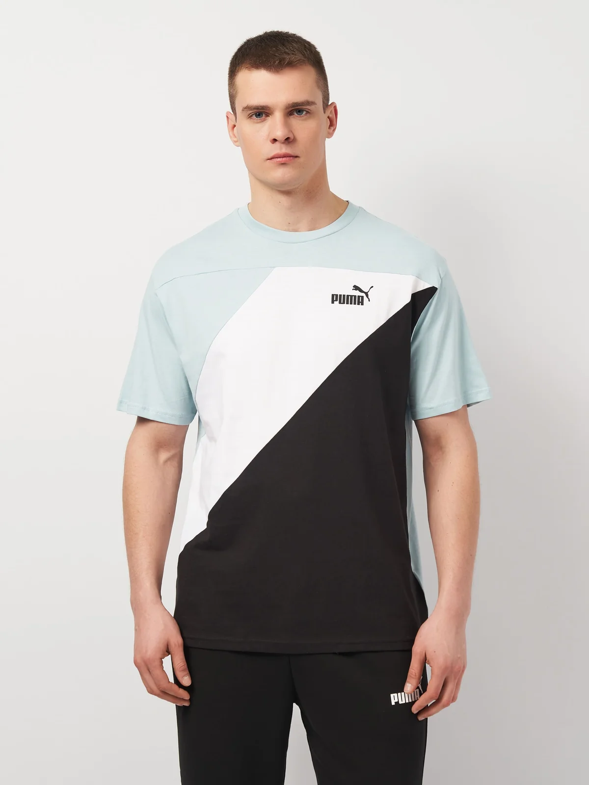 Футболка чоловіча Puma Power Colorblock Tee (67892922)