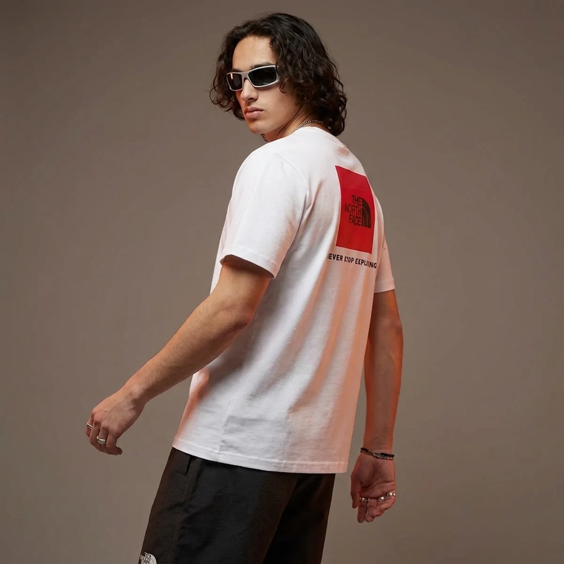 Футболка чоловіча The North Face Box Nse Tee White (0A87NPFN41)