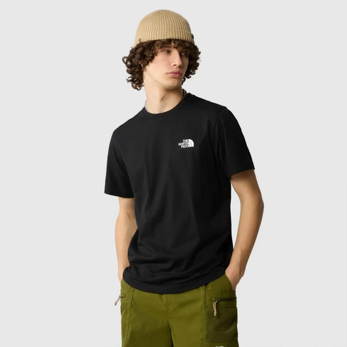 Футболка чоловіча The North Face Simple Dome Tee Black (0A87NGJK31) — Одяг