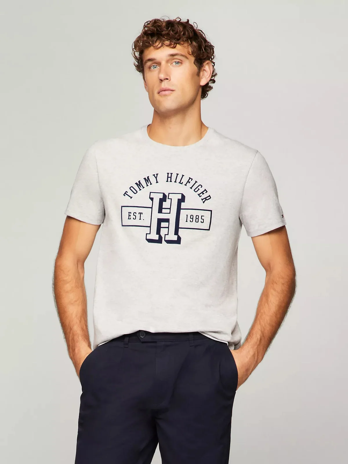 Футболка чоловіча Tommy Hilfiger з логотипом 1159832909