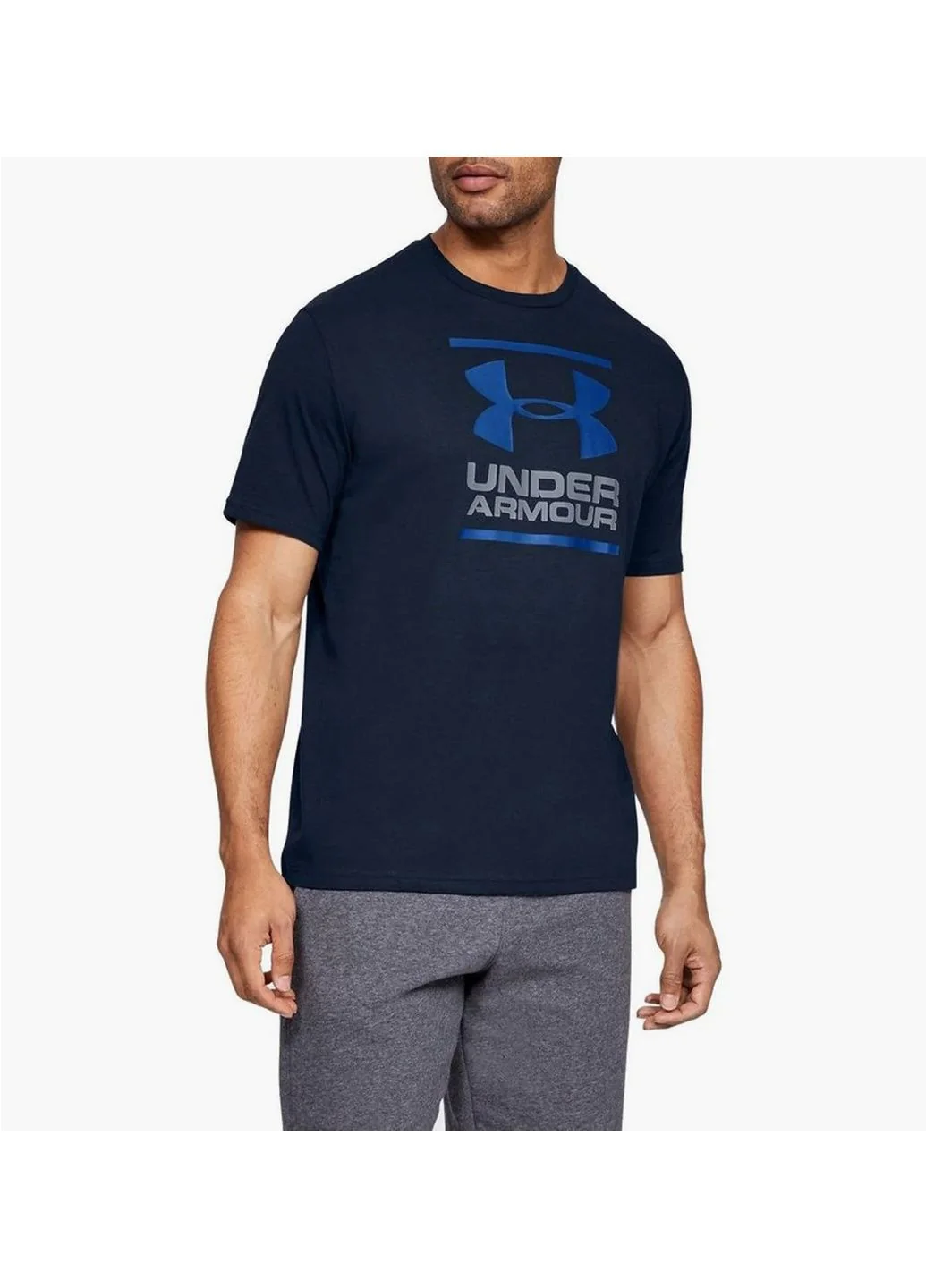 Футболка чоловіча Under Armour Gl Foundation Ss T Blue (1326849-408)