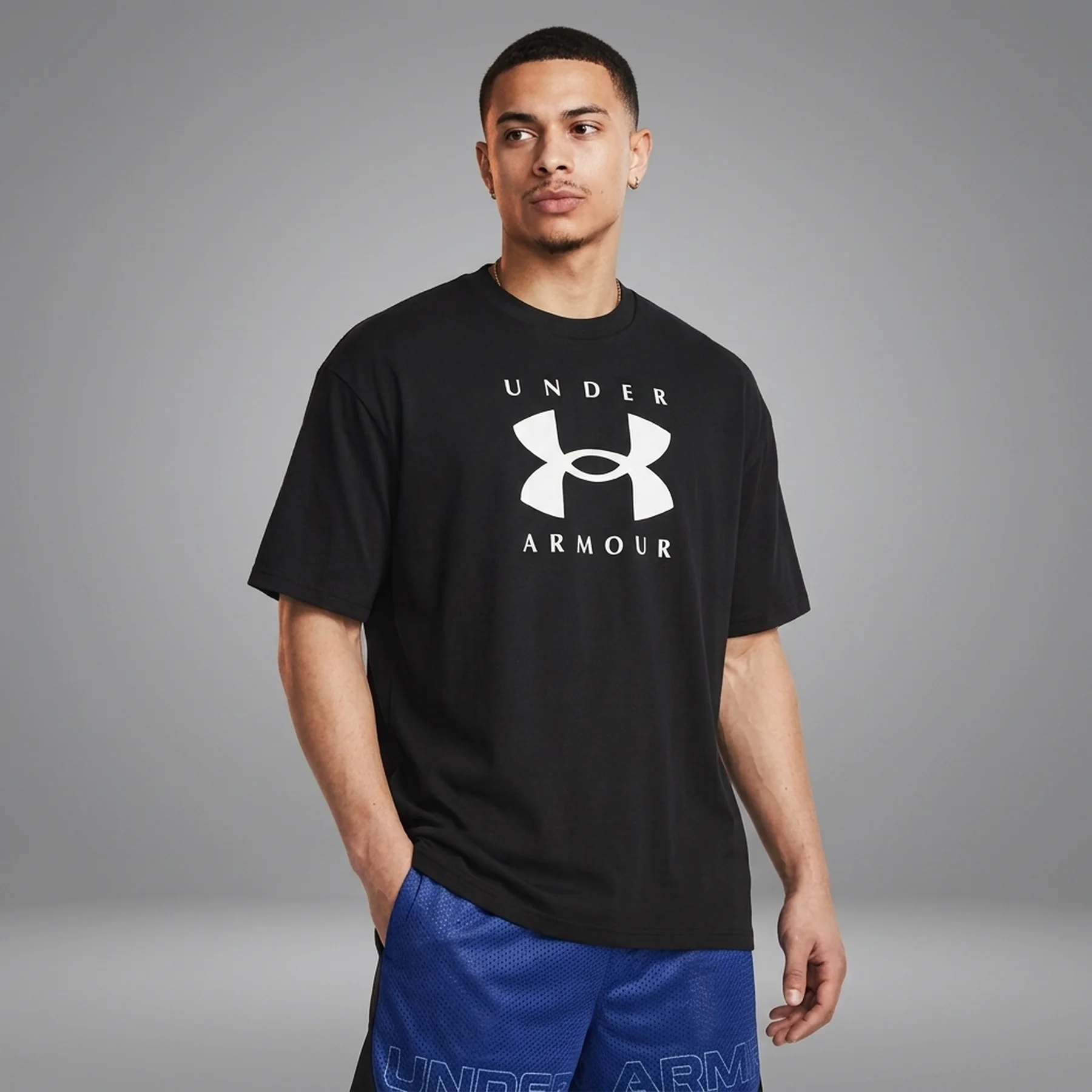 Футболка чоловіча Under Armour M Hw Os Branded Ss (1389146-001)