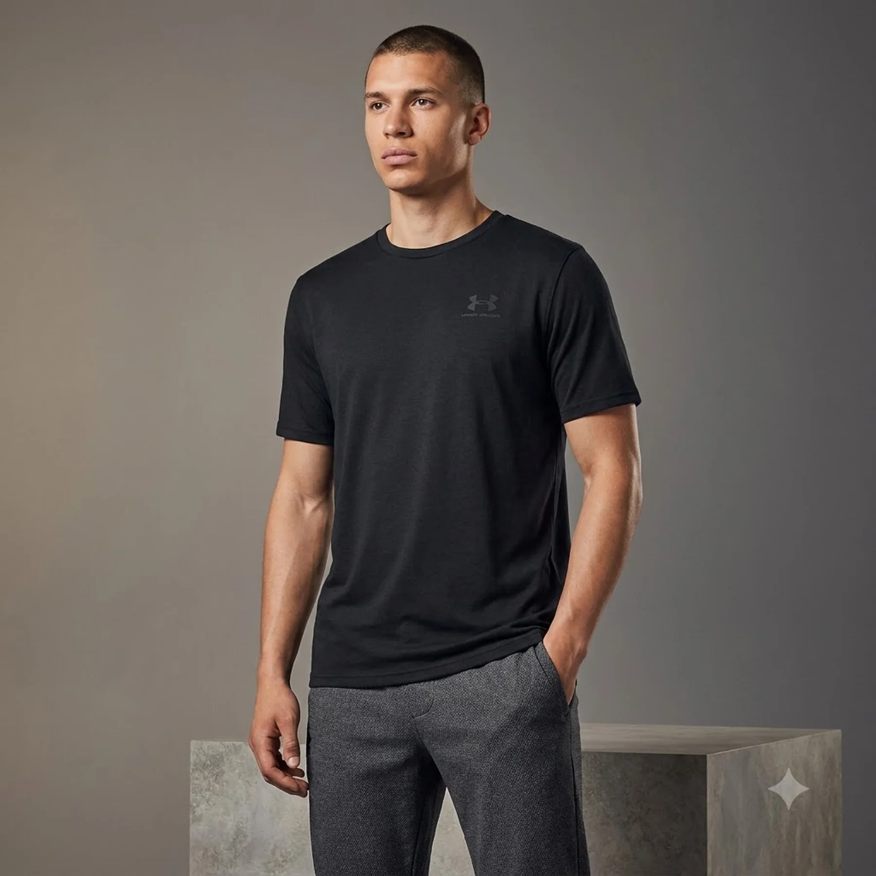 Футболка чоловіча Under Armour Sportstyle Left Chest (1326799-001)