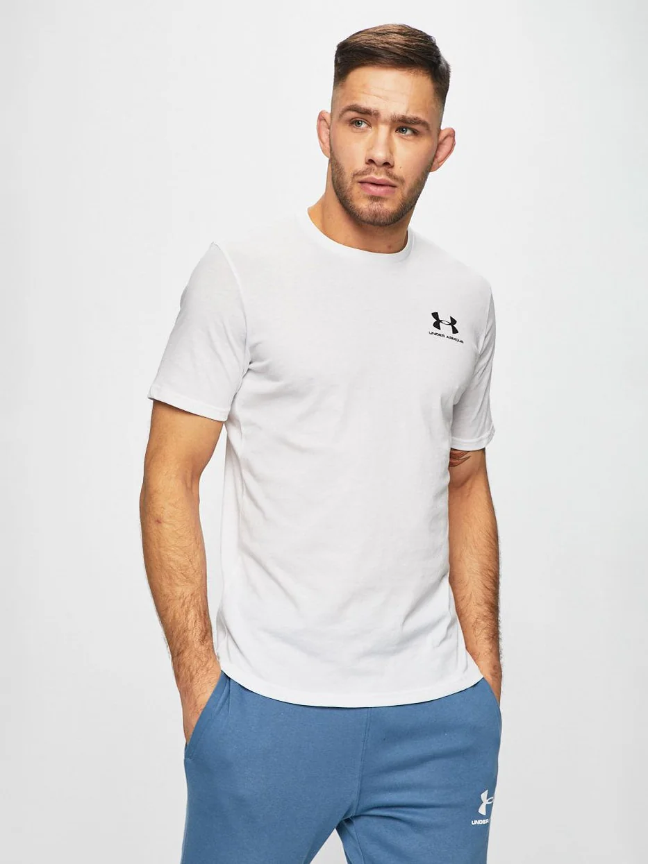 Футболка чоловіча Under Armour Sportstyle Left Chest (1326799-100)