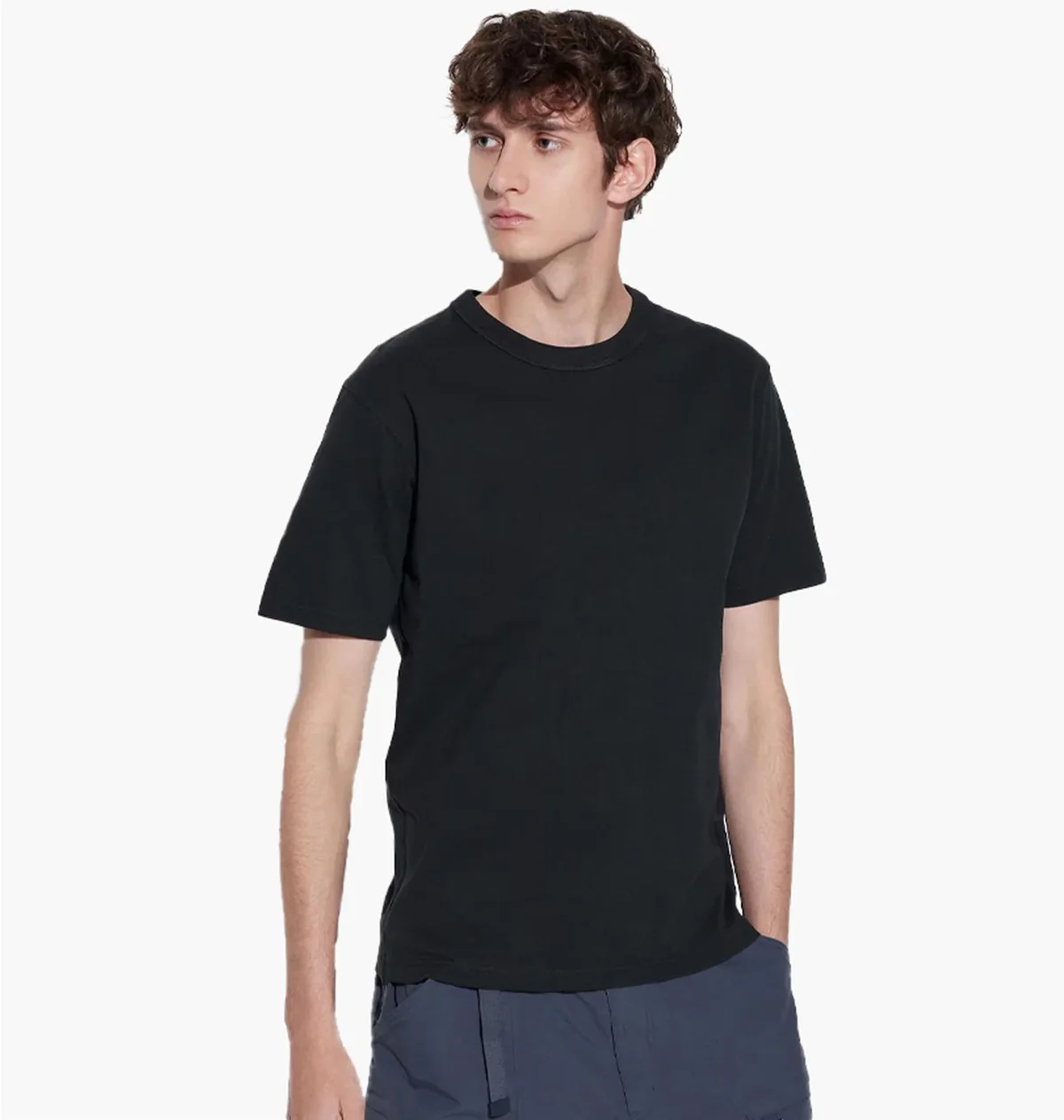 Футболка чоловіча Uniqlo Crew Neck T-Shirt (422992-09)