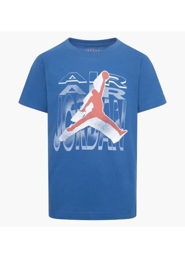 Футболка дитяча Jordan Air 2 3D Tee Blue (95C975-U1R)