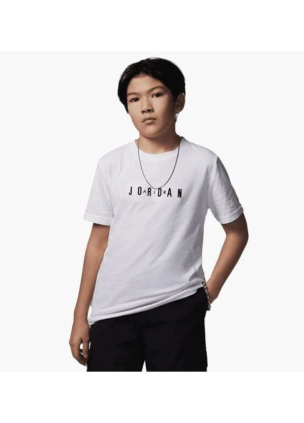 Футболка дитяча Jordan Big Kids' Embroidered T-Shirt (95D634-001)