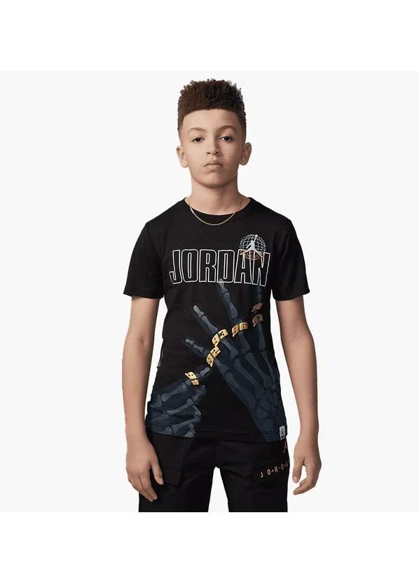 Футболка дитяча Jordan Big Roadtrip X-Ray T-Shirt Black (95D729-023)