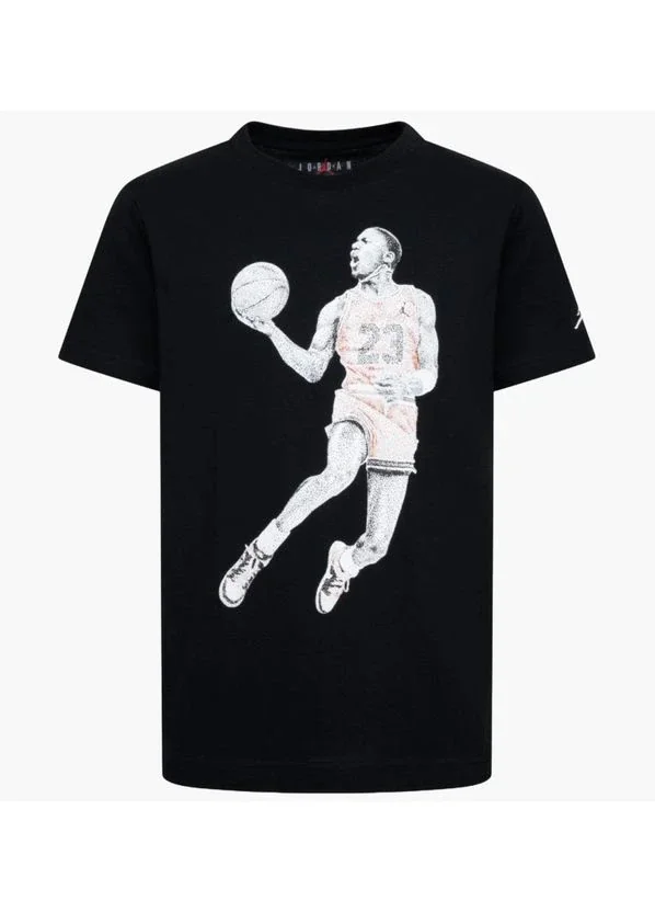Футболка дитяча Jordan Dots Graphic Black (95D254-023)