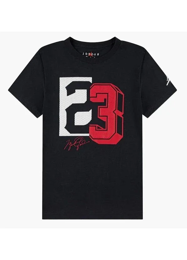 Футболка дитяча Jordan T-Shirt 23 Mesh Black (95D782-023)