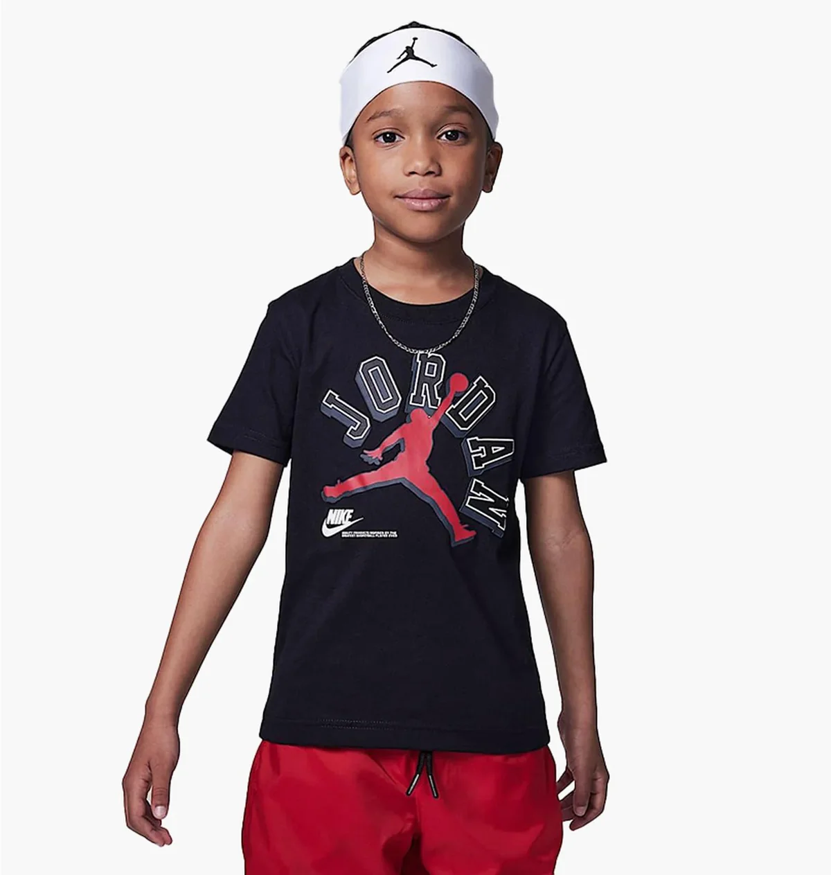 Футболка дитяча Jordan Varsity Jumpman Graphic T- Shirt Black (85C612-023)
