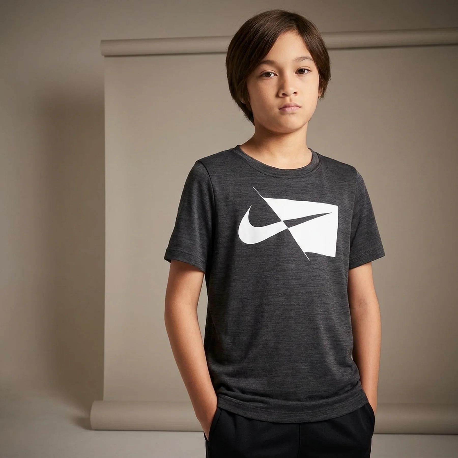 Футболка дитяча Nike B Nk Df Hbr Ss Top (DA0282-010)