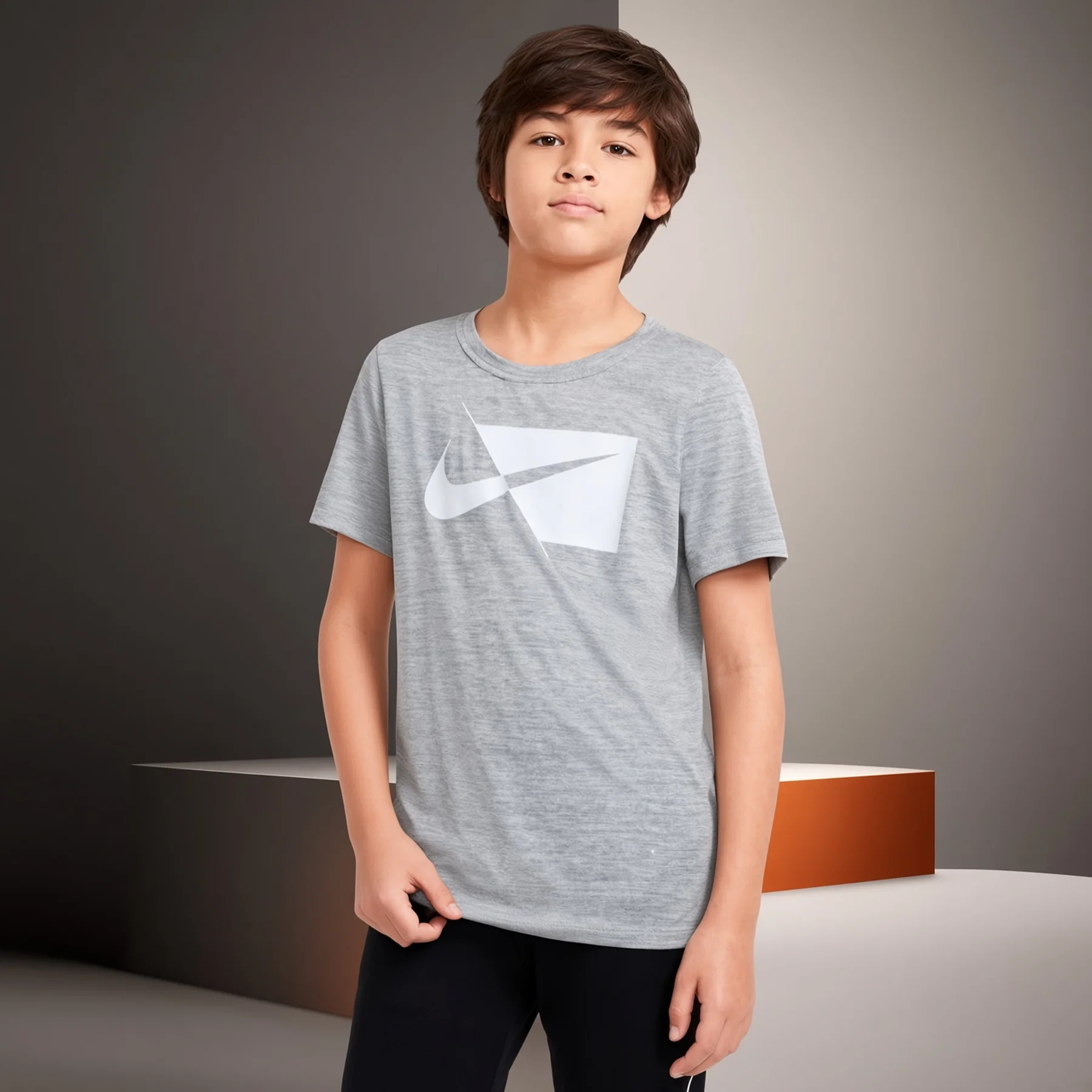 Футболка дитяча Nike B Nk Df Hbr Ss Top (DA0282-084)
