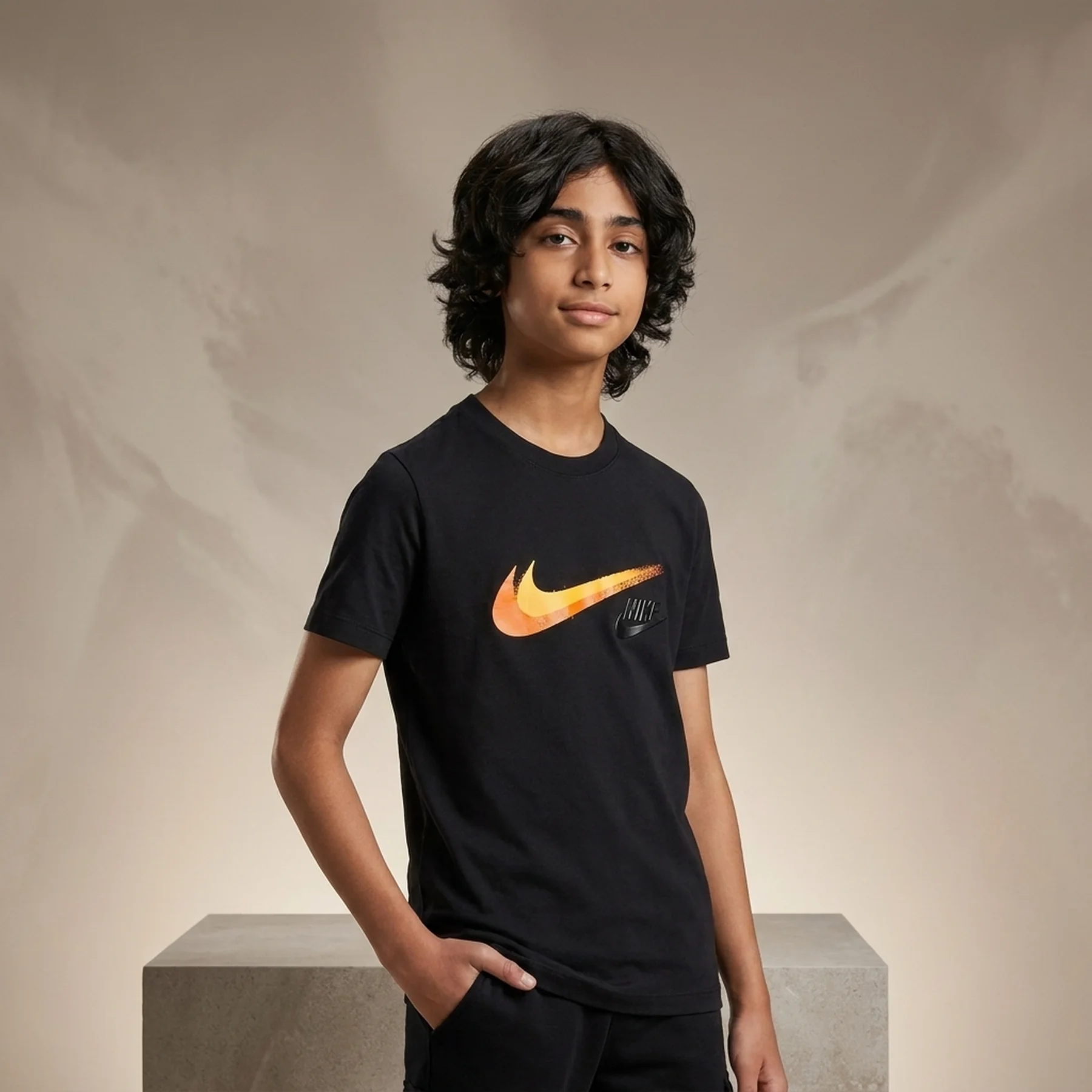 Футболка дитяча Nike Boy's B Nsw Si Ss Tee Top (FZ4714-010)