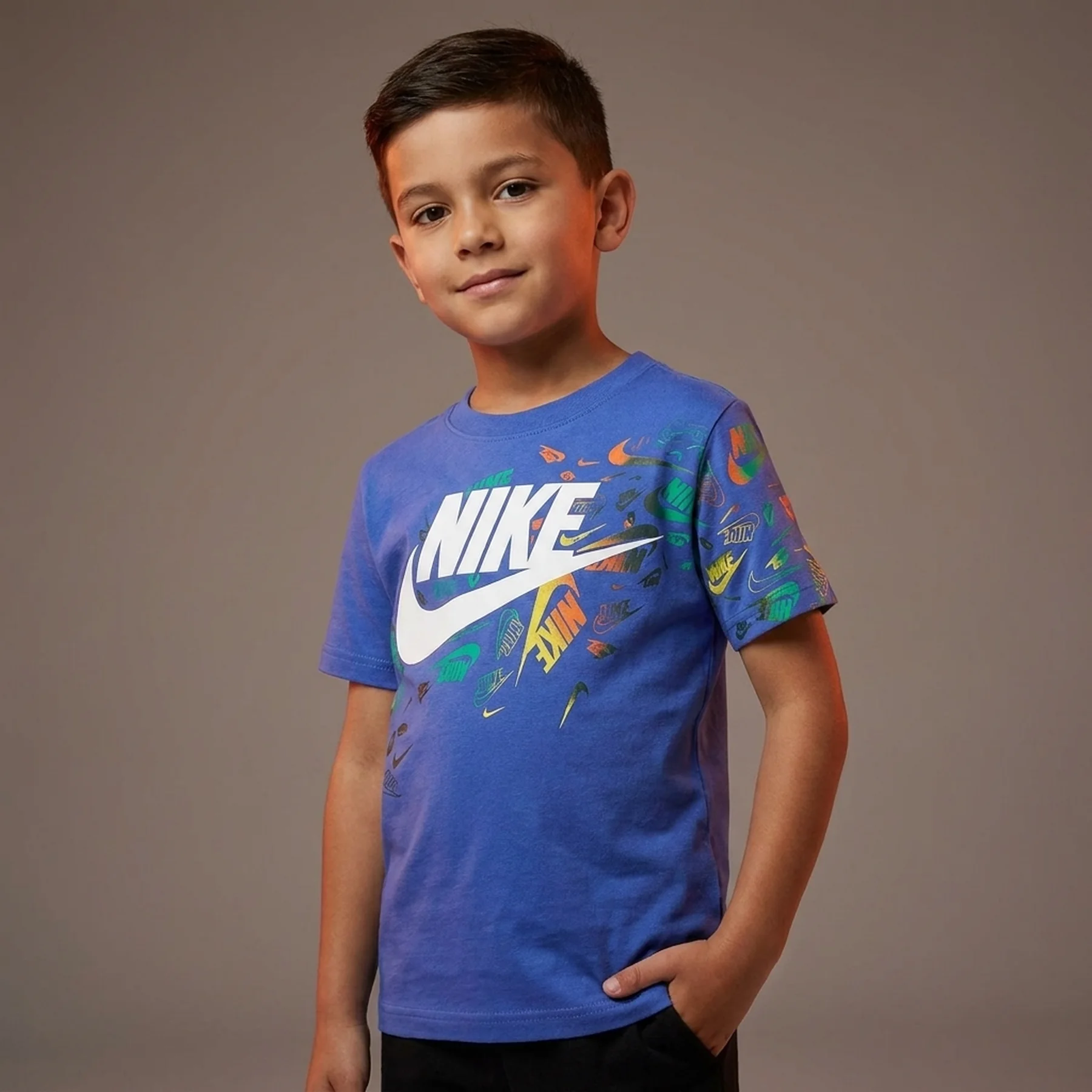 Футболка дитяча Nike Club Revealed Blue (86N210-B9A)
