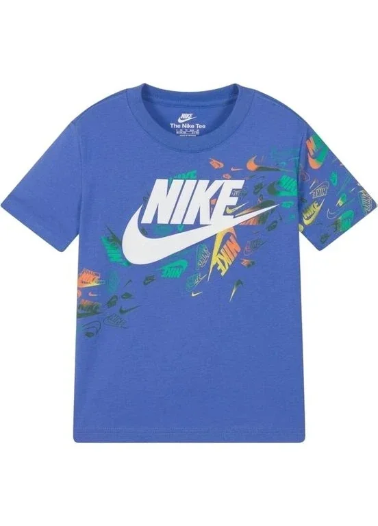 Футболка дитяча Nike Club Revealed Blue (86N210-B9A)