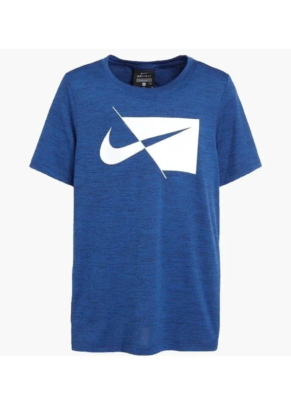 Футболка дитяча Nike Dri-Fit Hbr Ss Top Blue (DA0282-492)