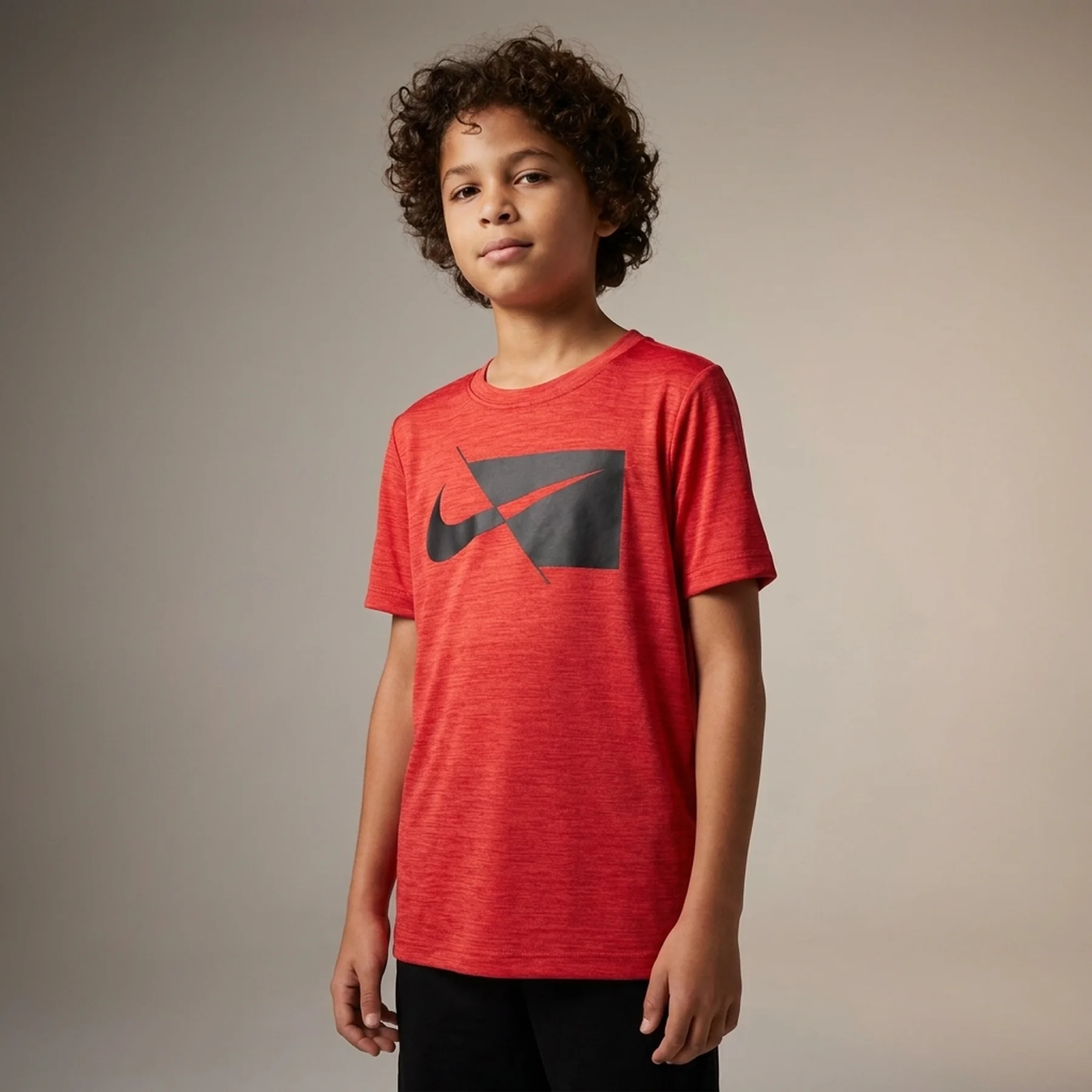 Футболка дитяча Nike Dri-Fit Hbr Ss Top Red (DA0282-657)