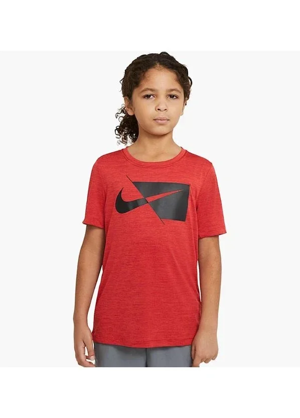 Футболка дитяча Nike Dri-Fit Hbr Ss Top Red (DA0282-657)