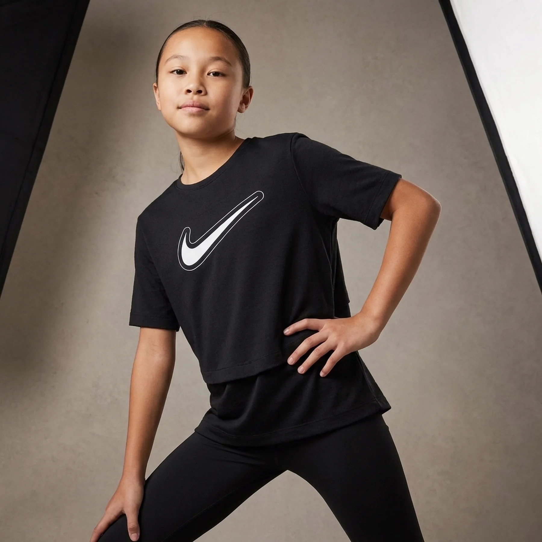 Футболка дитяча Nike Dri-Fit Trophy Black (DA1096-010)