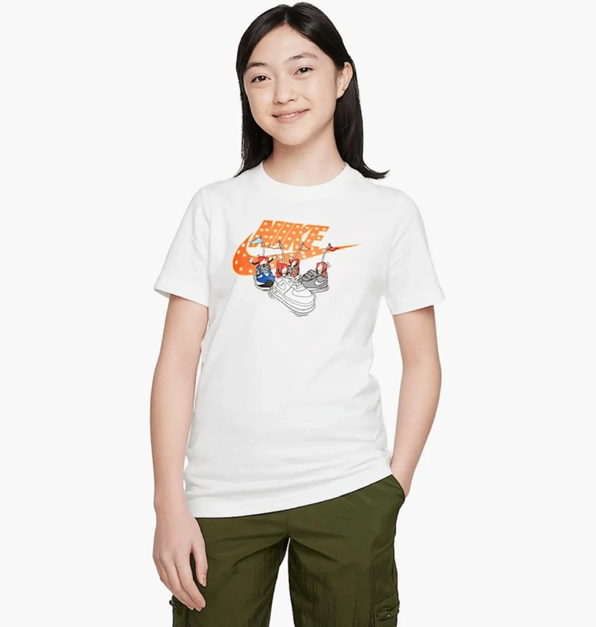 Футболка дитяча Nike Sportswear Boxy Tee White (FD0844-100)
