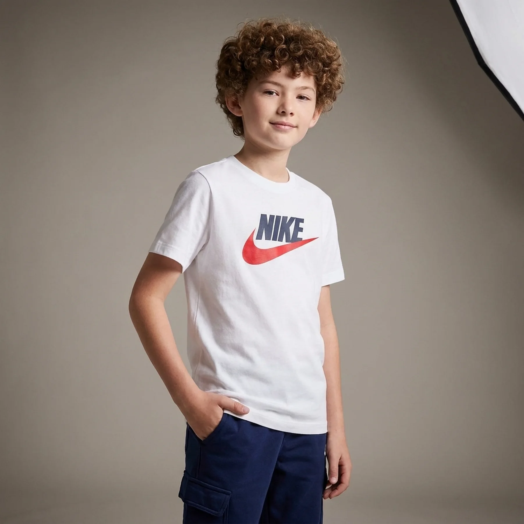 Футболка дитяча Nike Sportswear Futura Tee White (FZ5178-100)