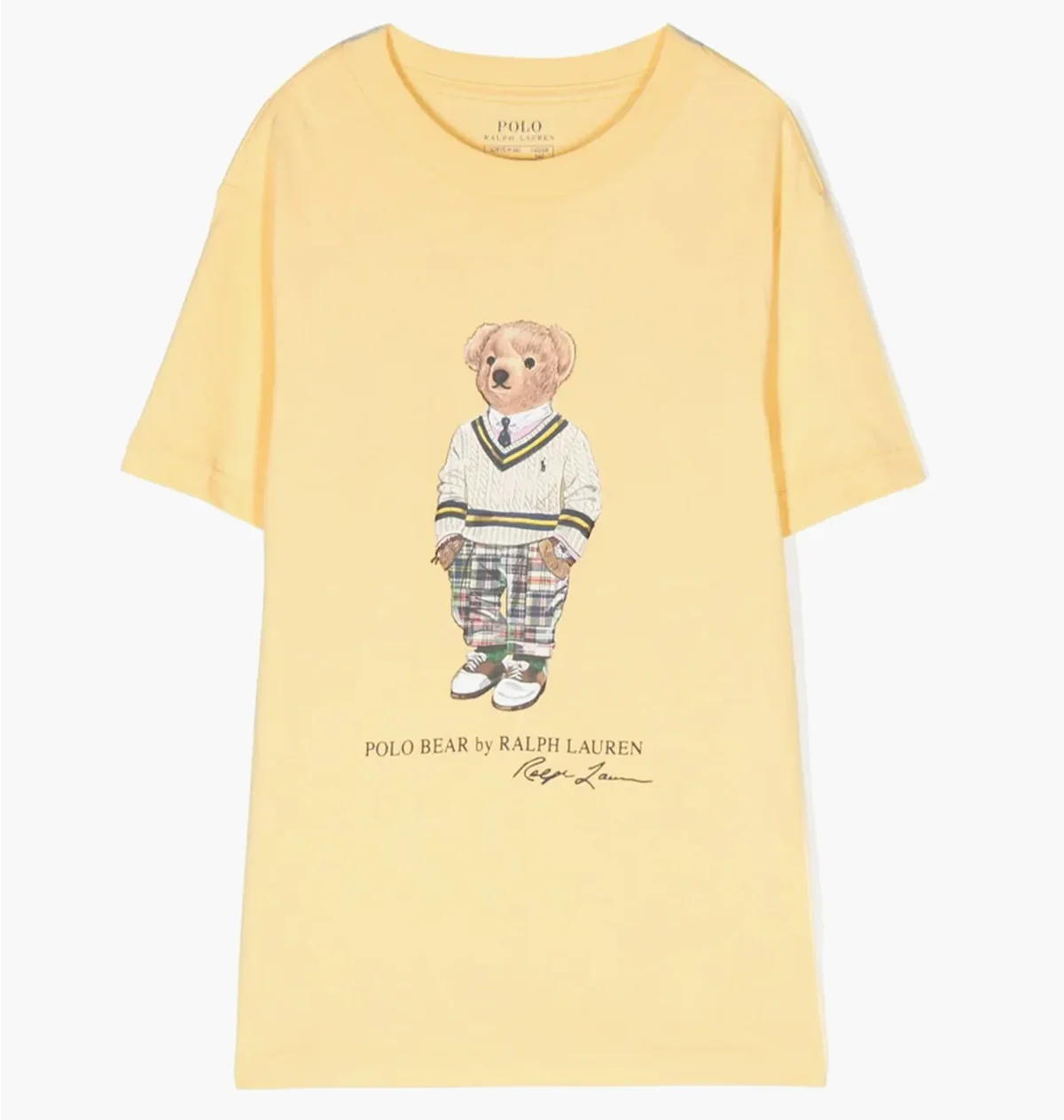 Футболка дитяча Polo Ralph Lauren Regular Fit Yellow (323853828016)