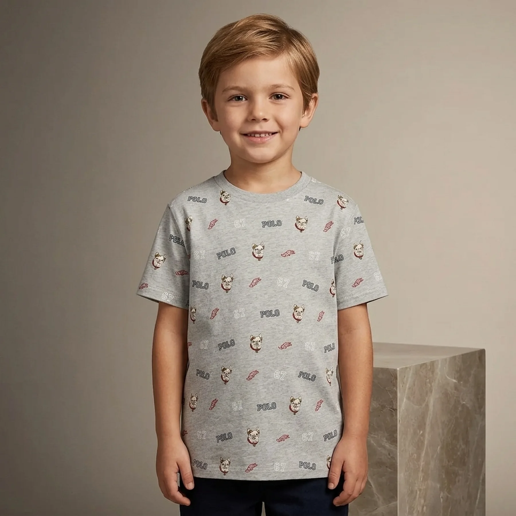 Футболка для дитини Polo Ralph Lauren з принтом 1159822171
