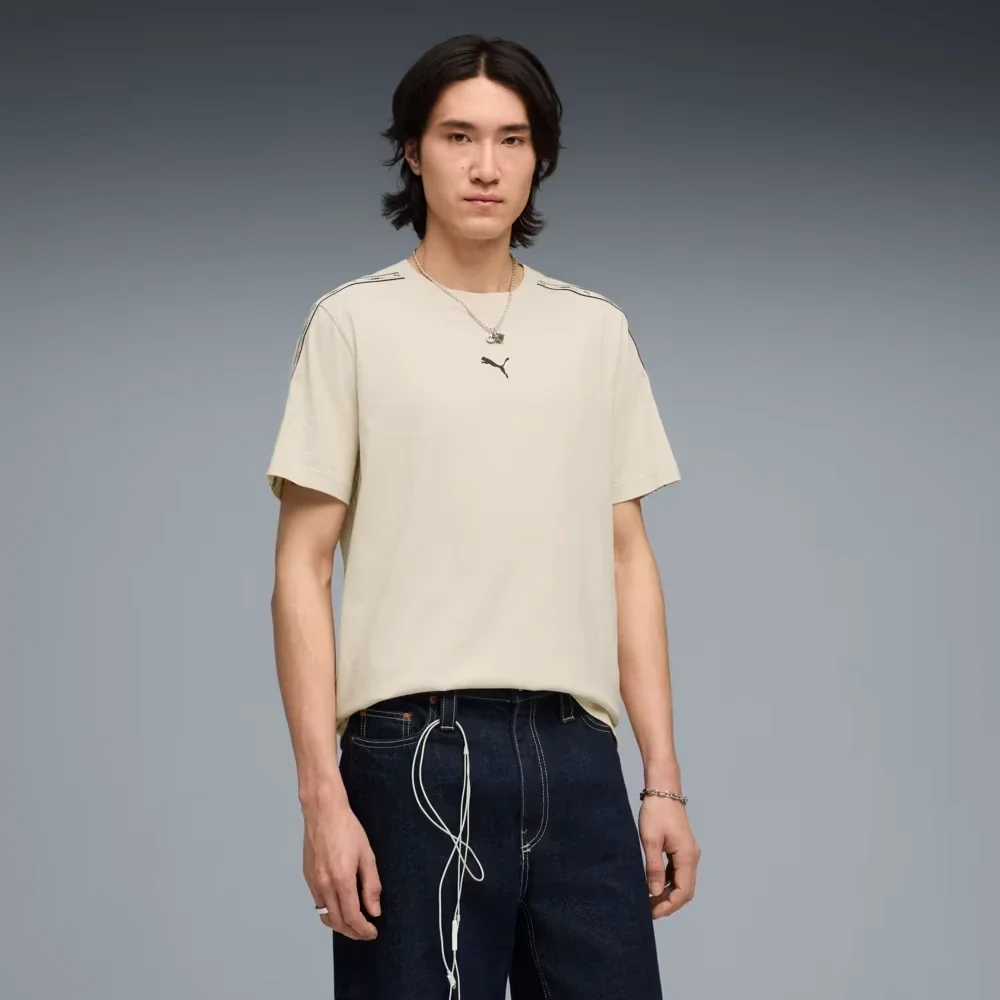 Футболка ESS TAPE Tee 69169387 Puma L Бежевий