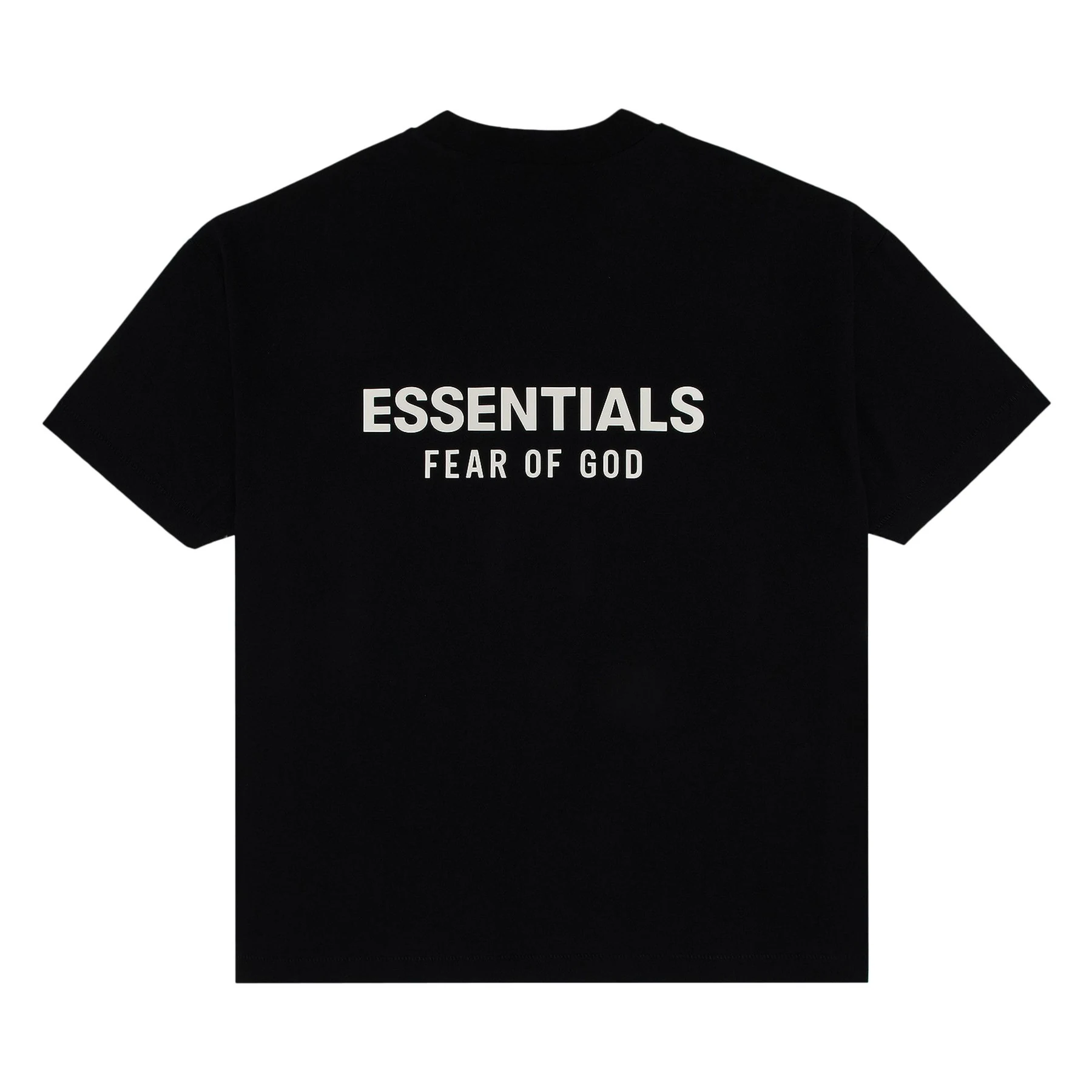 Футболка Fear Of God Essentials Classic Fit Black T-Shirt Essentials — фото 3