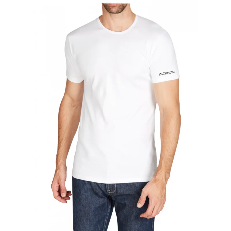 Футболка Kappa T-shirt Mezza Manica Girocollo білий Чол XXL